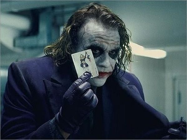 Heath Ledger in The Dark Knight