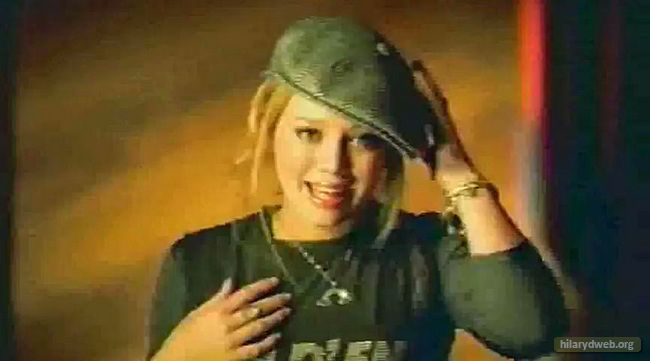 Hilary Duff in Music Video: Tell Me A Story (About The Night Before)