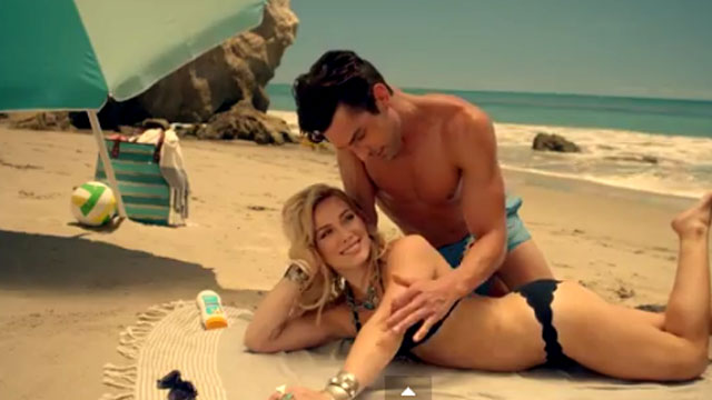 Hilary Duff in Music Video: Chasing the Sun