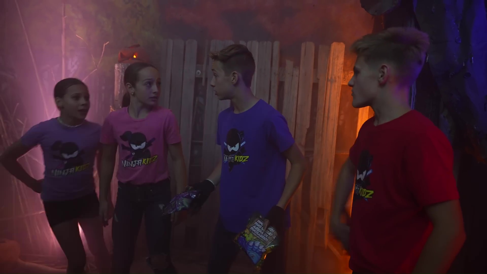 Hutch Page in Ninja Kidz TV: Trapped Inside the Scariest Haunted House