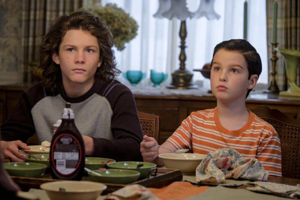 Iain Armitage in Young Sheldon