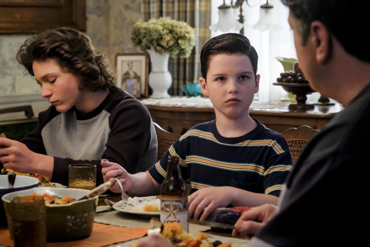 Iain Armitage in Young Sheldon