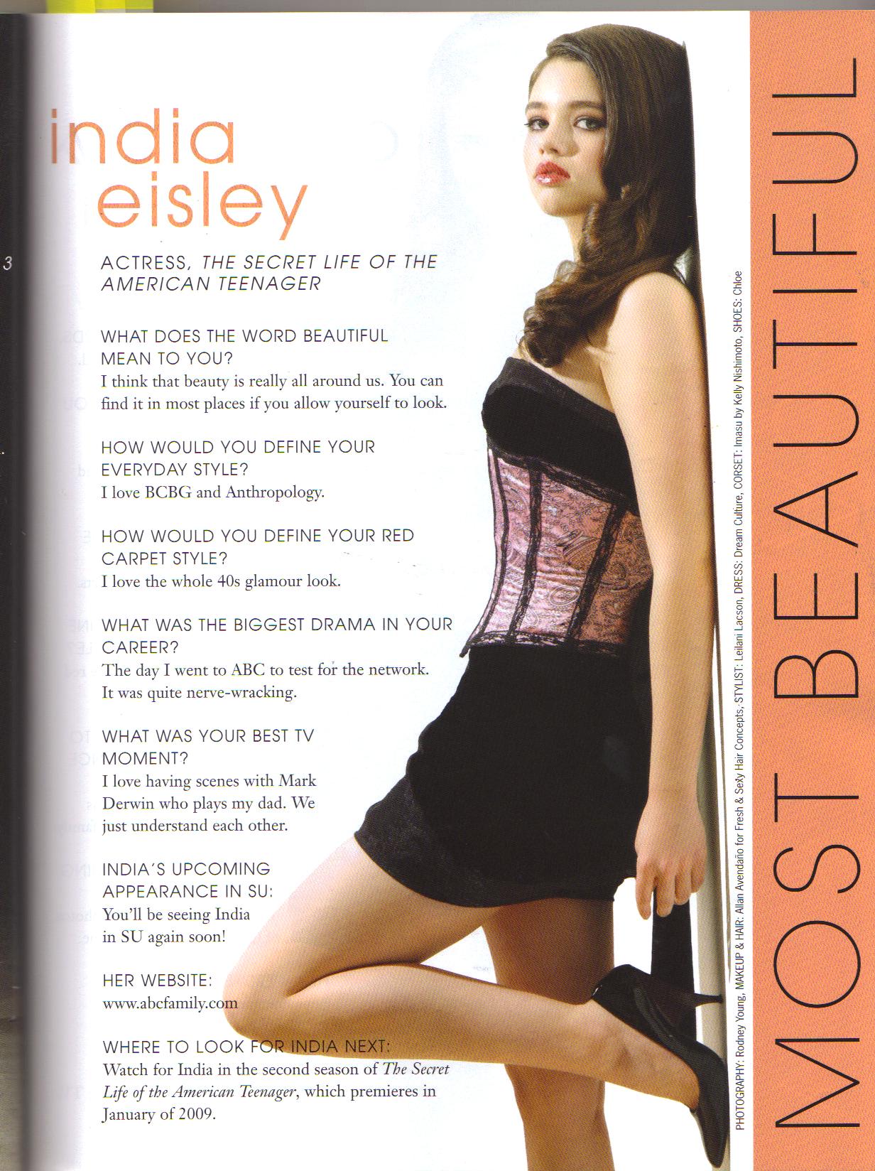Picture of India Eisley in General Pictures - indiaeisley_1227267460.jpg |  Teen Idols 4 You