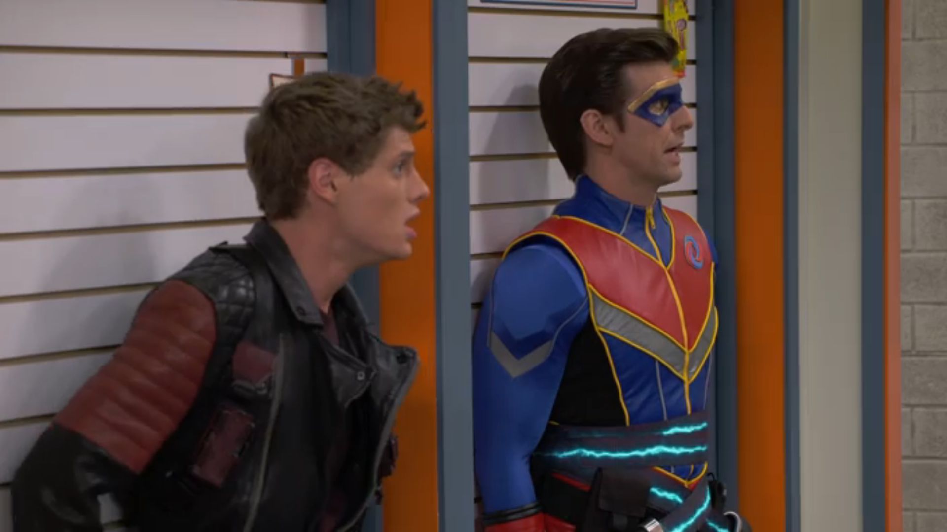 Jace Norman in Danger Force, episode: Return of the Kid