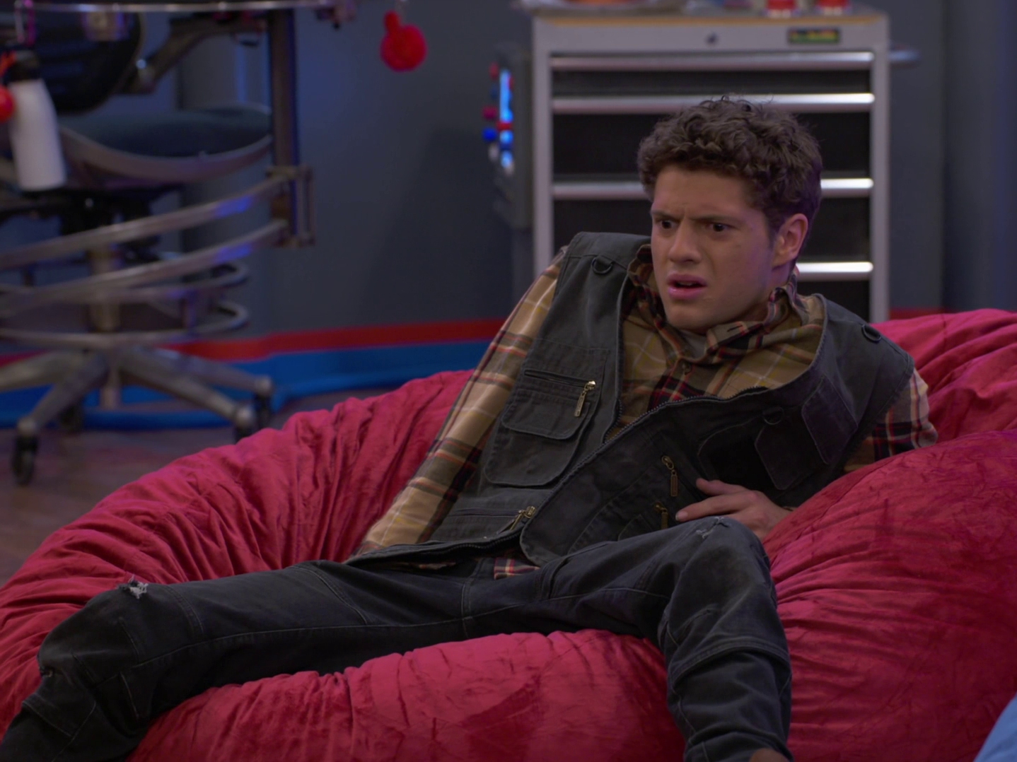 Jace Norman in Danger Force, episode: The Supies