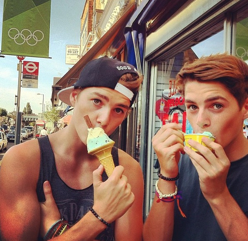 General photo of Jack and Finn Harries