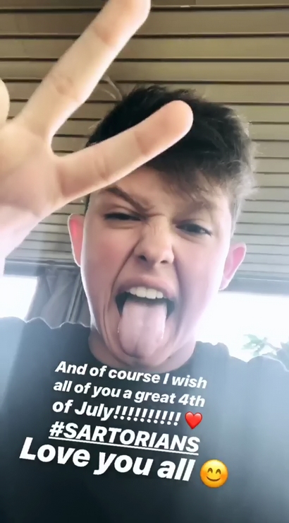 General photo of Jacob Sartorius