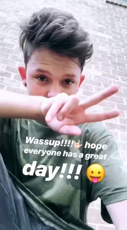 General photo of Jacob Sartorius