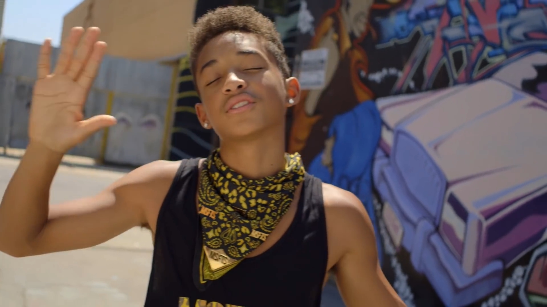 Jaden Smith in Music Video: The Coolest