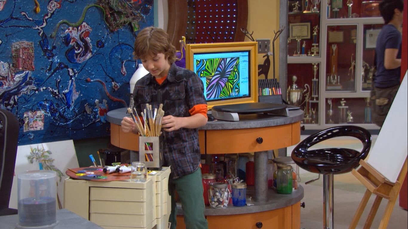 Jake Short in A.N.T. Farm, episode: The PhANTom Locker