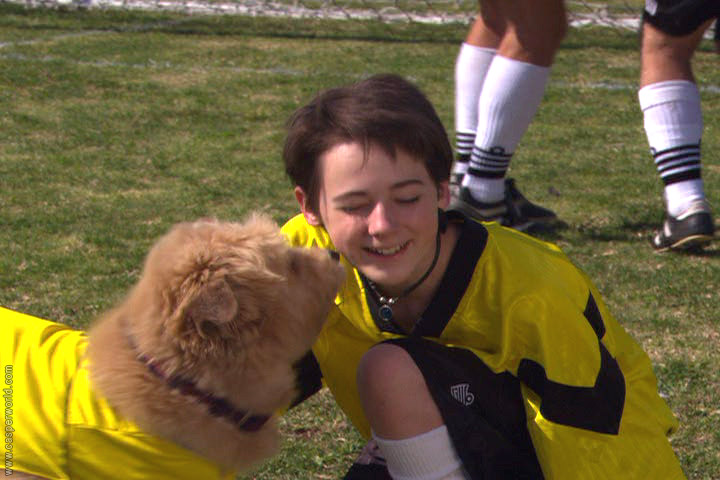 Jake Thomas in Soccer Dog: European Cup