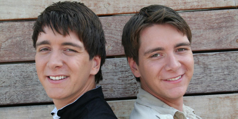 General photo of James and Oliver Phelps