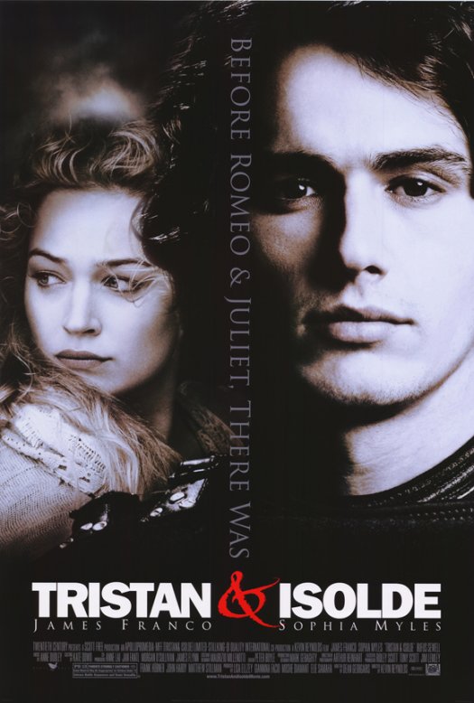James Franco in Tristan + Isolde