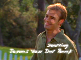 James Van Der Beek in Dawson's Creek
