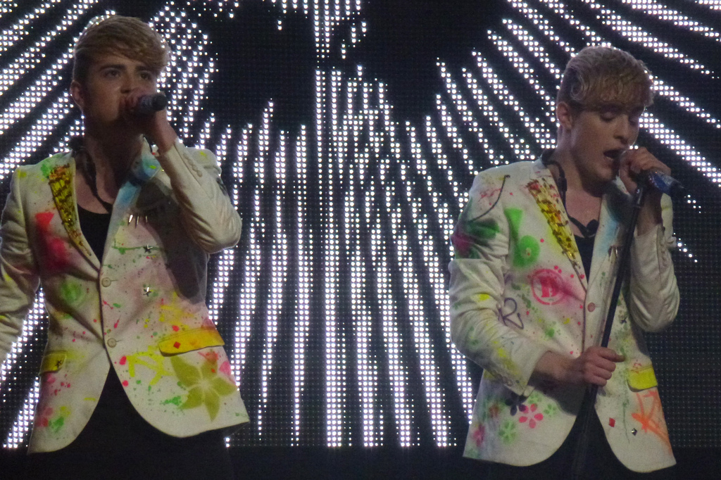 Jedward in Young Love Tour