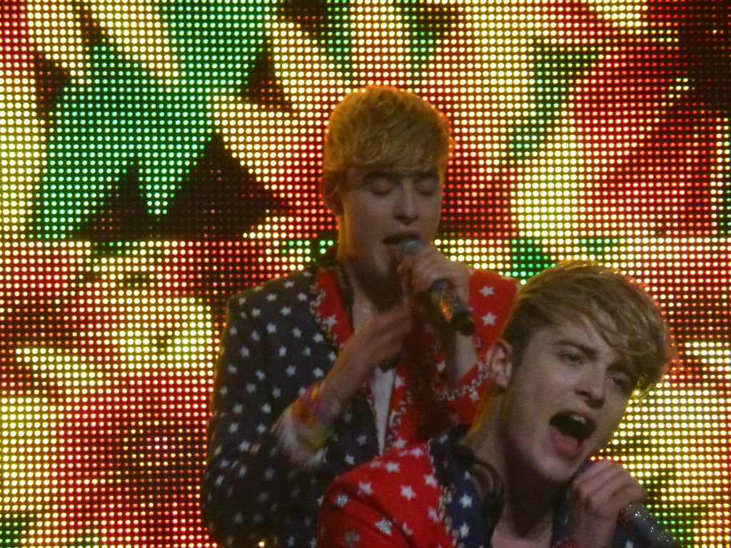 Jedward in Young Love Tour