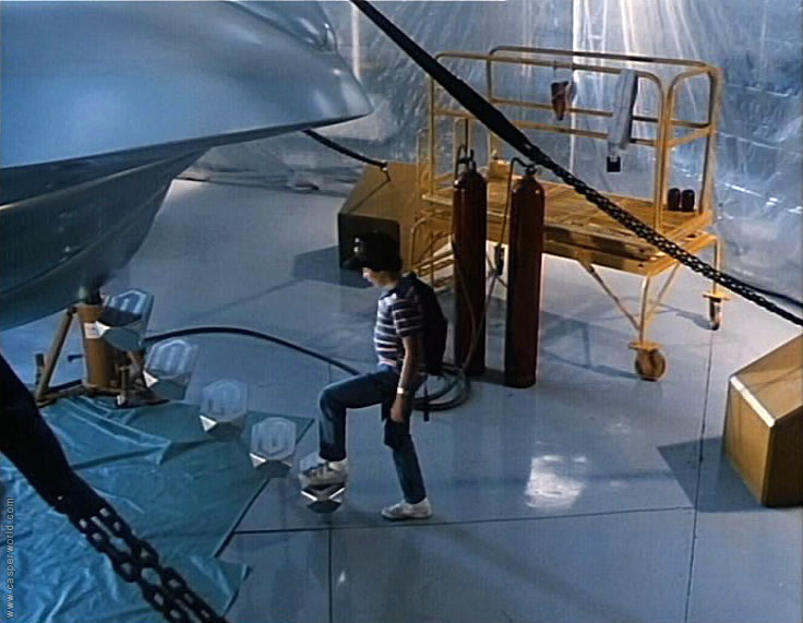 Joey Cramer in Flight of the Navigator