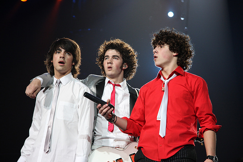 Jonas Brothers in The Best of Both Worlds Tour