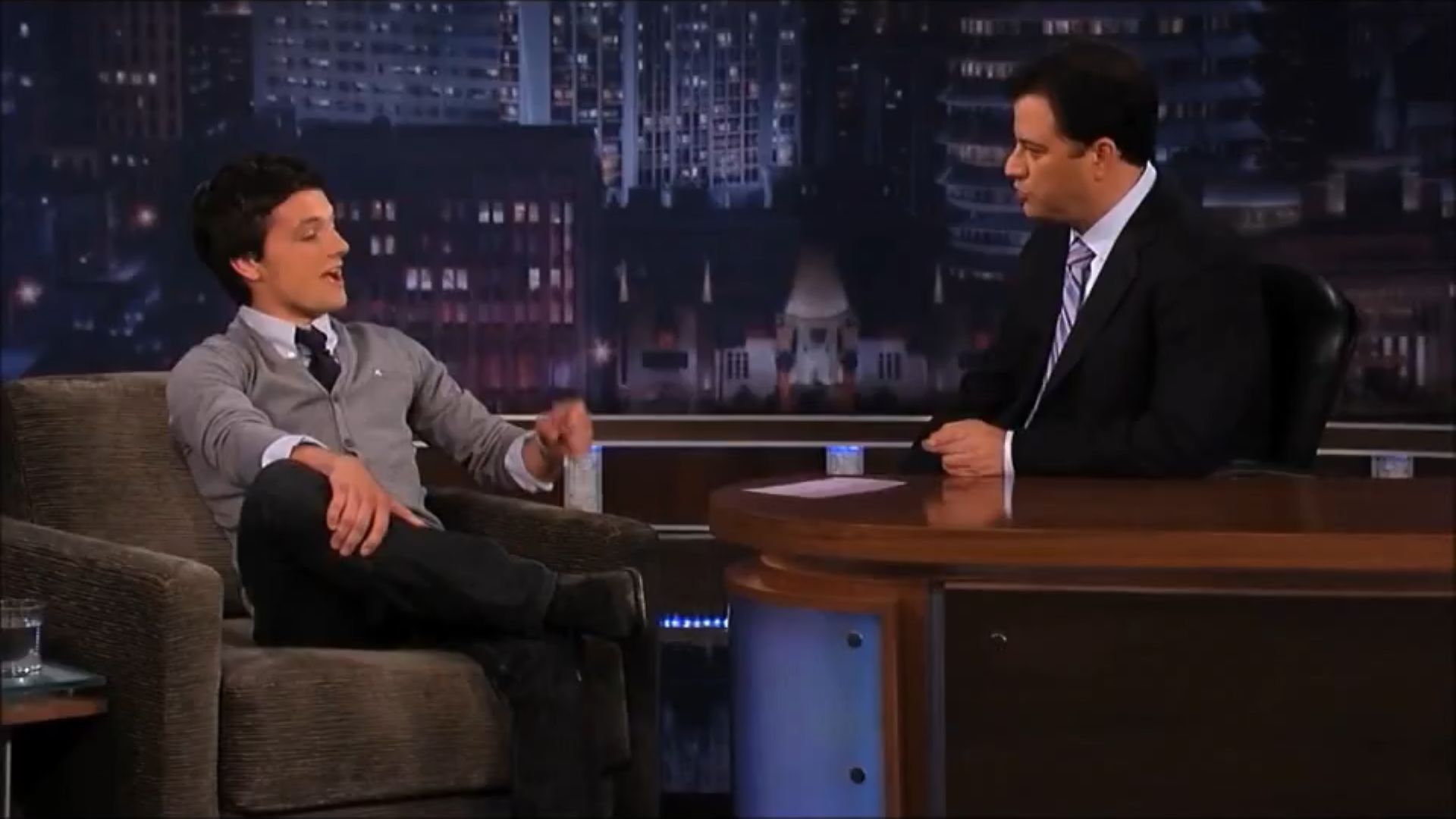 Josh Hutcherson in Jimmy Kimmel Live!