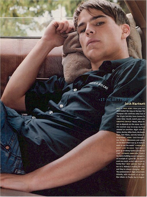 General photo of Josh Hartnett