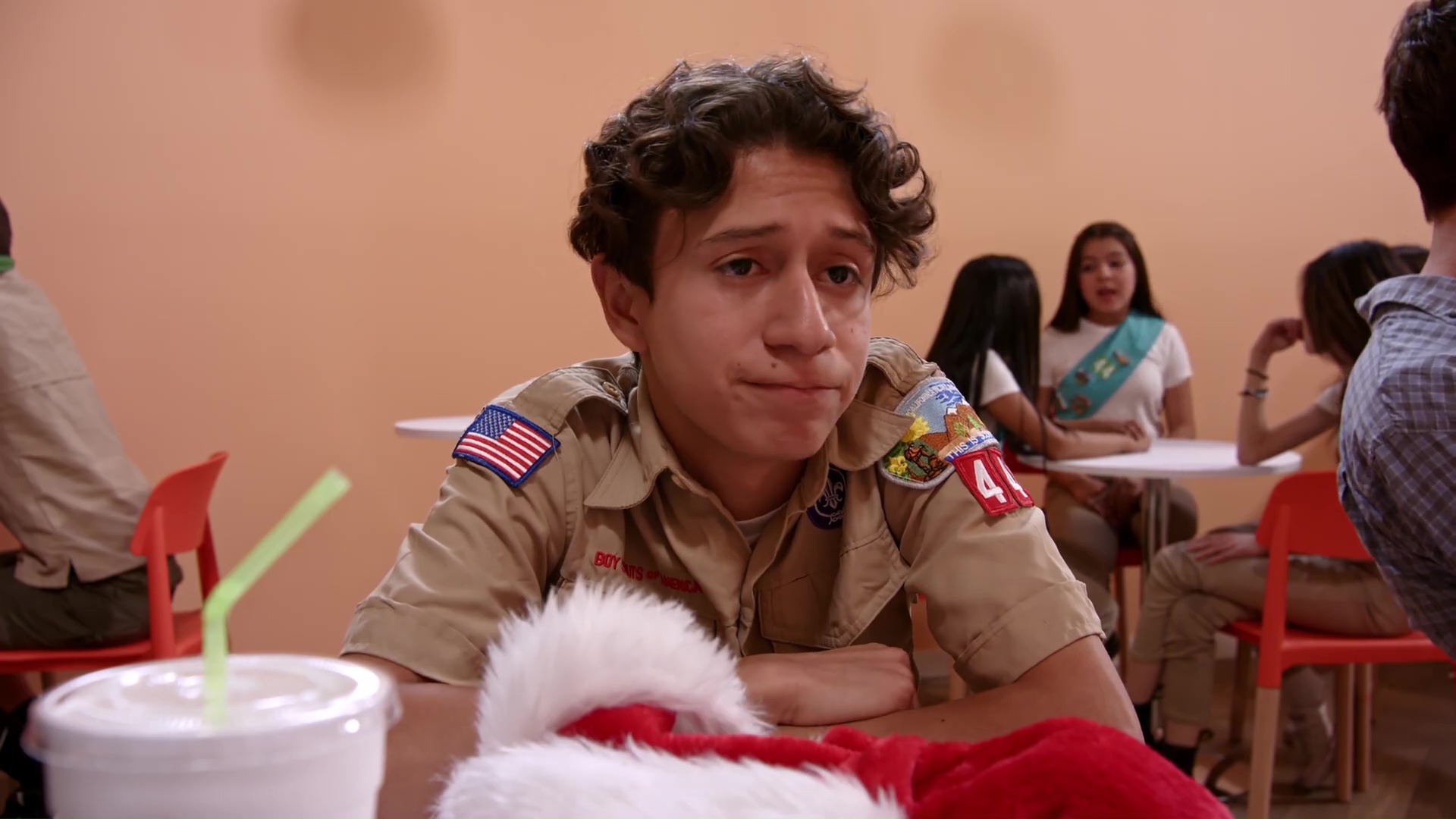Julian Vidaurrazaga in Dhar Mann, episode: Boy Scouts Prank War Girl Scouts