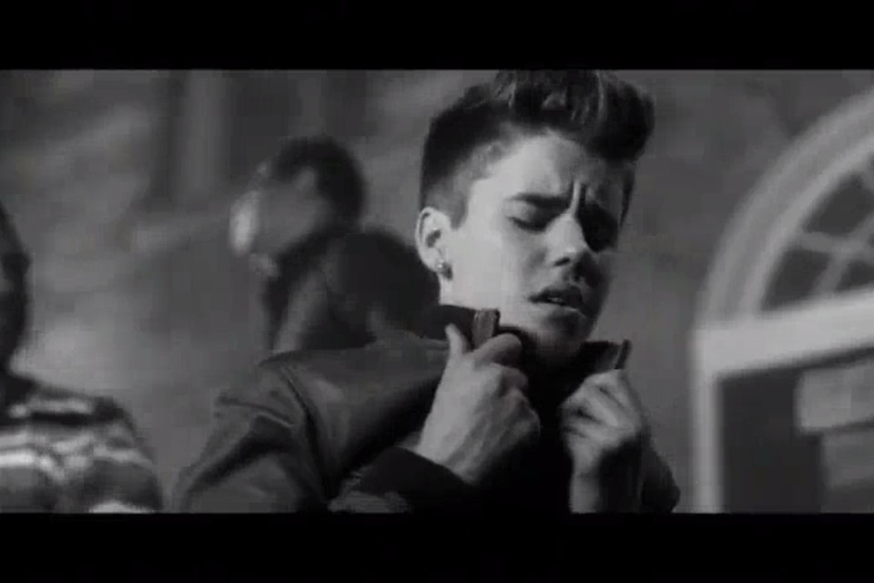 Justin Bieber in Music Video: Fa La La