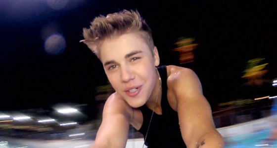 Justin Bieber in Music Video: Beauty and a Beat