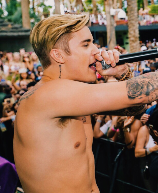 General photo of Justin Bieber. 