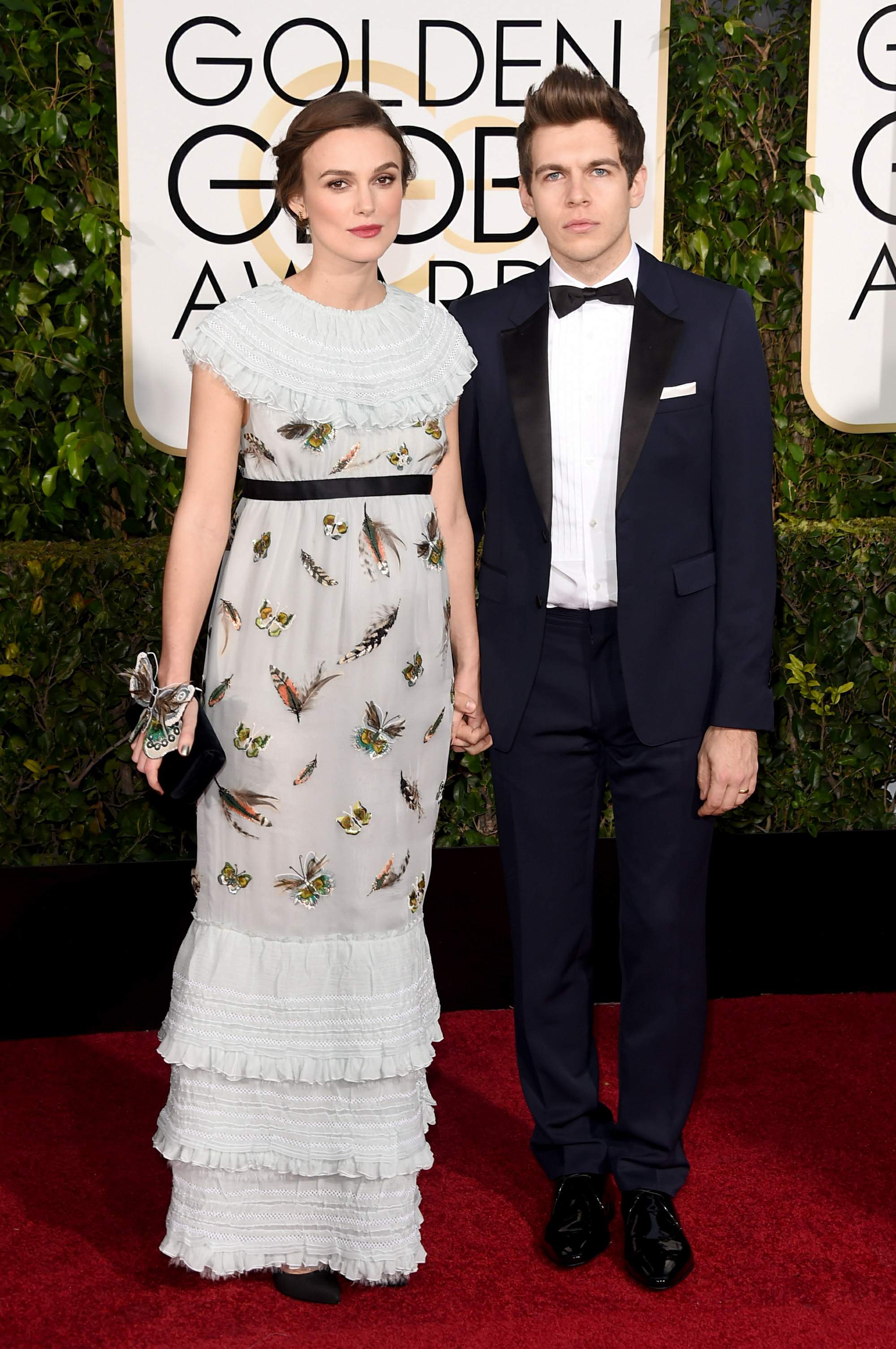Keira Knightley in Golden Globe Awards