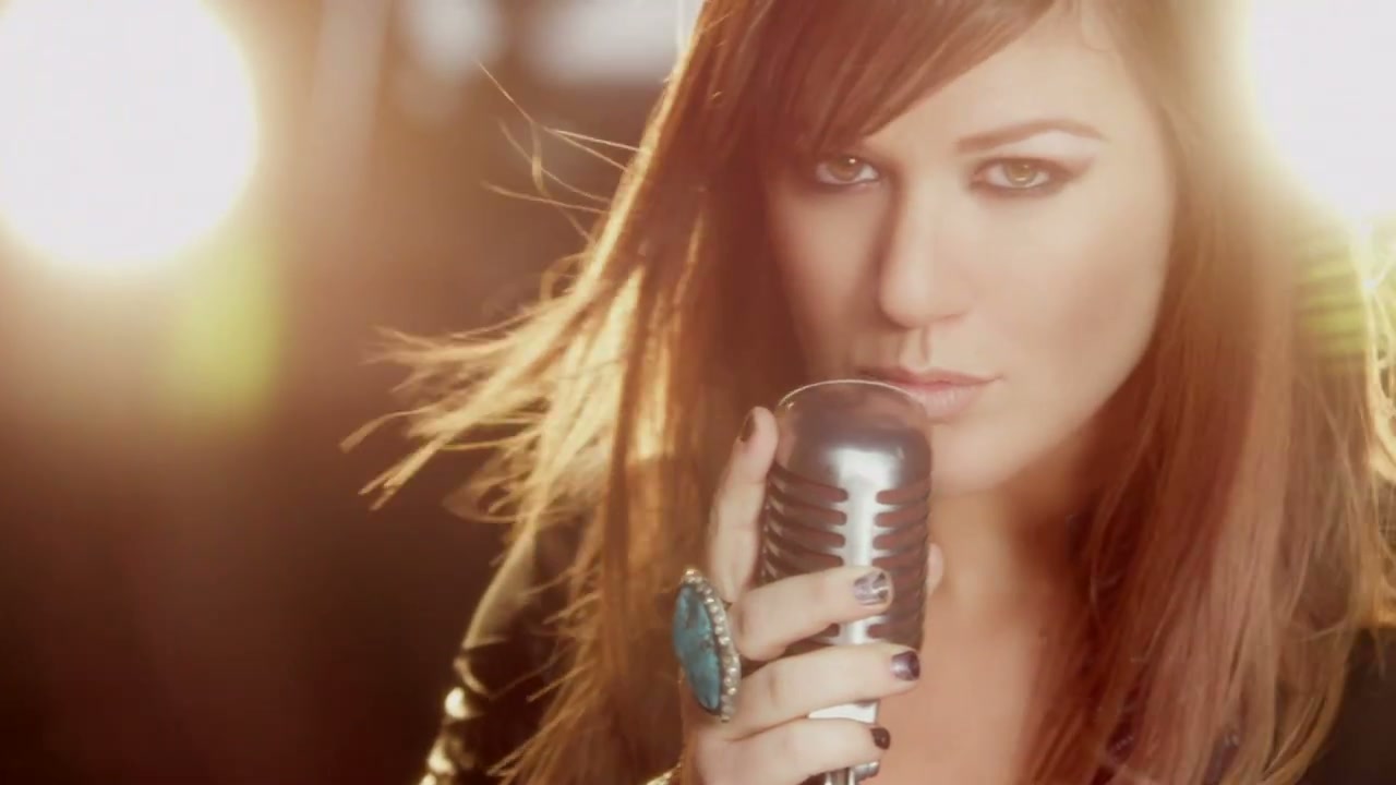 Kelly Clarkson in Music Video: Stronger