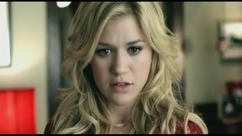 Kelly Clarkson in Music Video: Because of You
