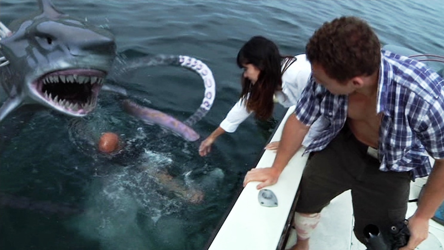 Kerem Bursin in Sharktopus