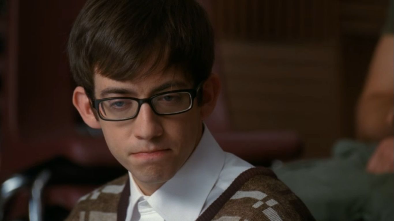 Kevin McHale in Glee, episode: Grilled Cheesus