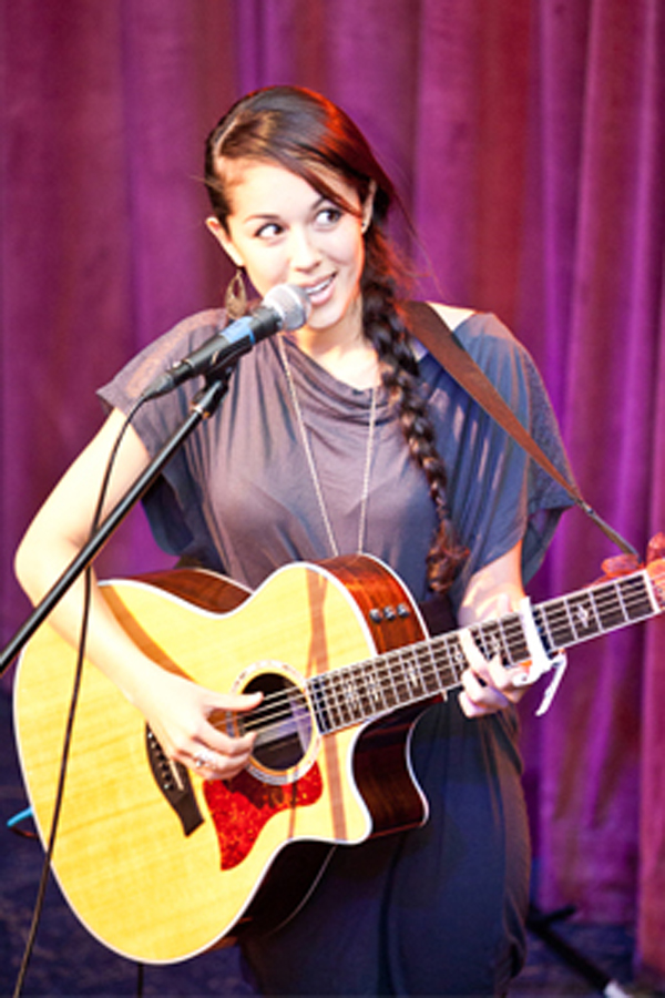 Kina Grannis in World In Front Of Me Tour