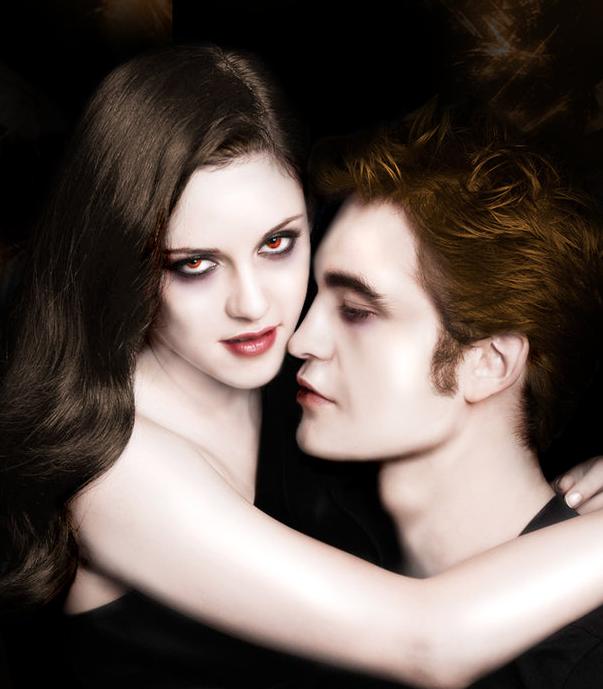 Vampire theme. Бенджамин Сумерки арт. Breaking Dawn (White Cover) b.