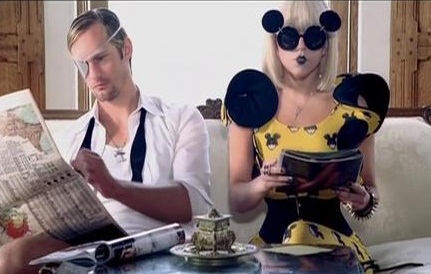 Lady Gaga in Music Video: Paparazzi