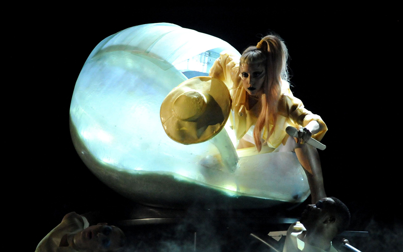 Lady Gaga in 53rd Annual Grammy Awards