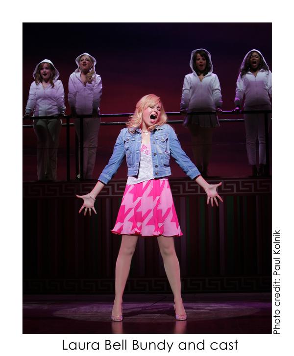 Laura Bell Bundy in Legally Blonde: The Musical
