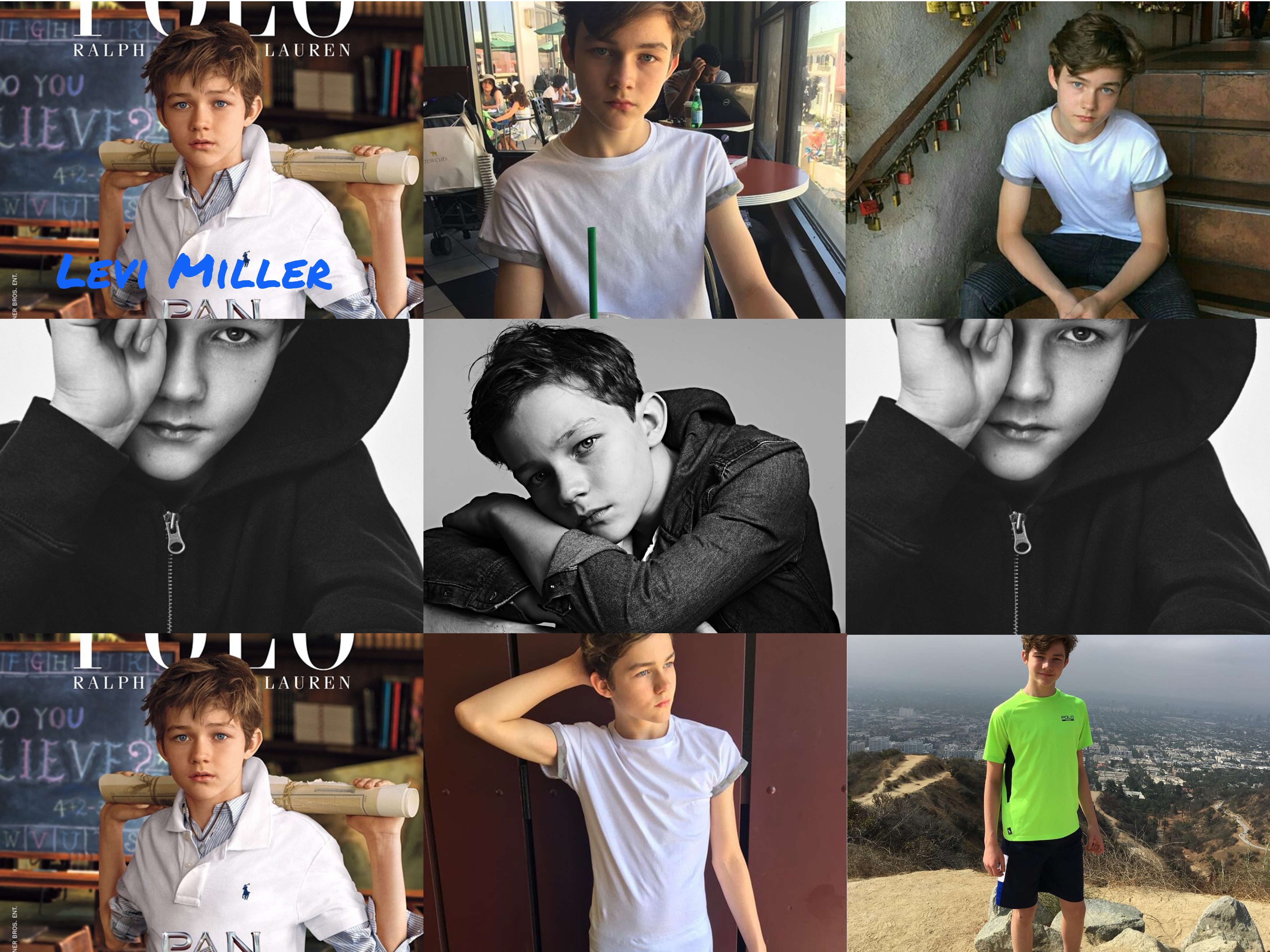 Levi Miller in Fan Creations