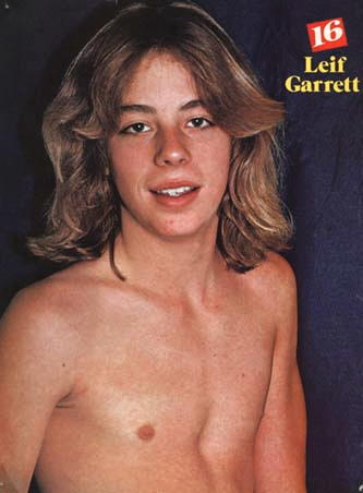 General photo of Leif Garrett