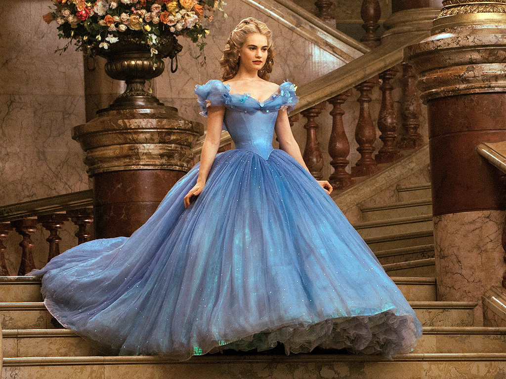 Lily James in Cinderella