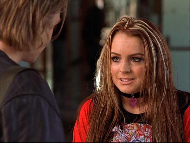 Lindsay Lohan in Freaky Friday. 