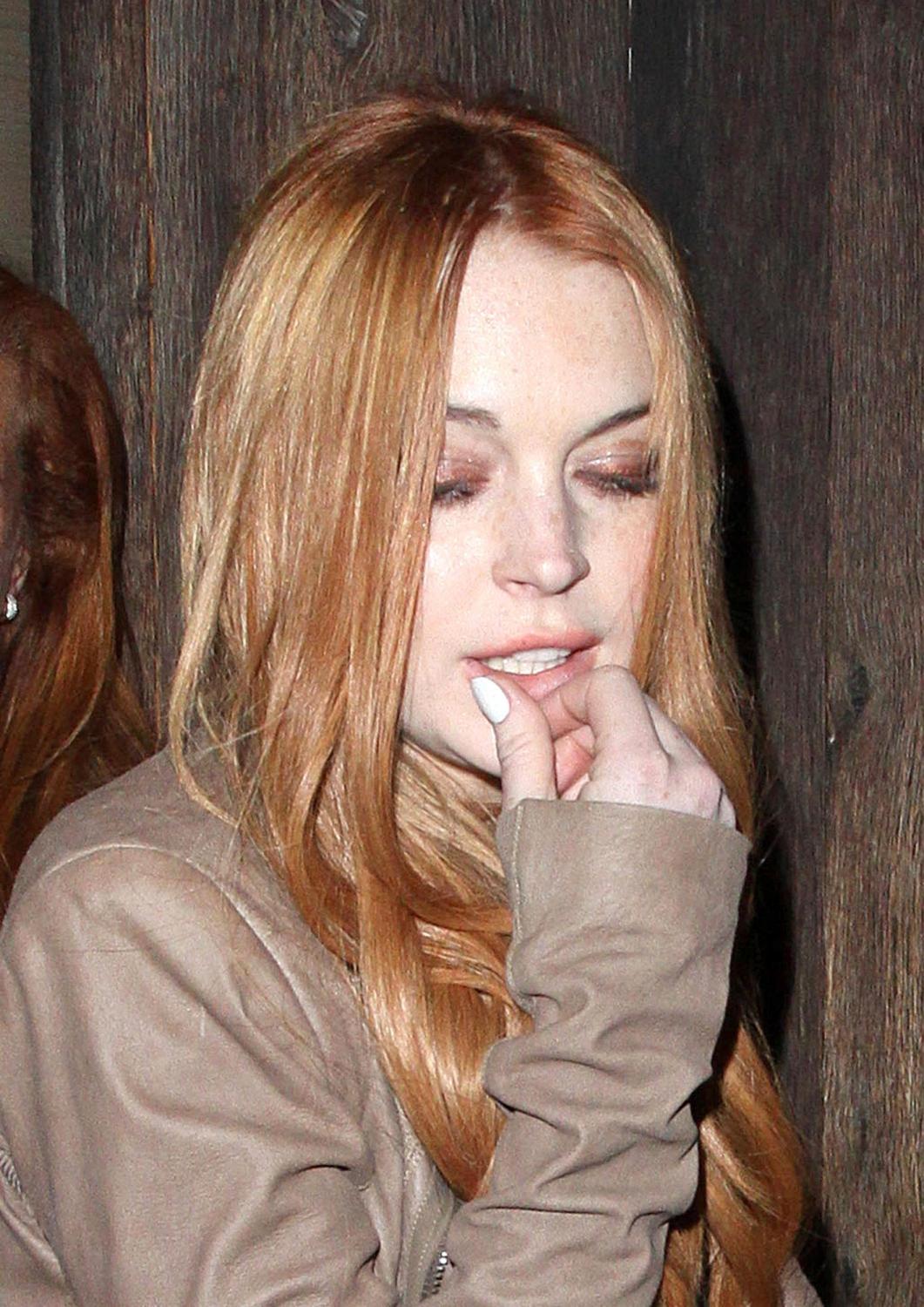 Is lindsay lohan a natural redhead