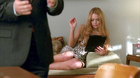 Lindsay Lohan in Glee