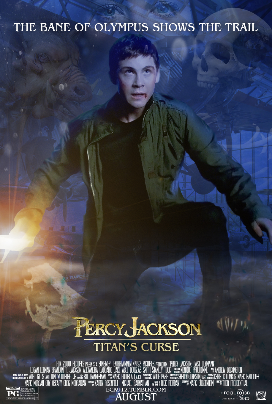 Logan Lerman in Percy Jackson: Sea of Monsters