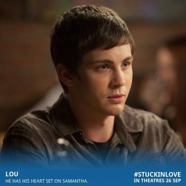 Logan Lerman in Stuck in Love