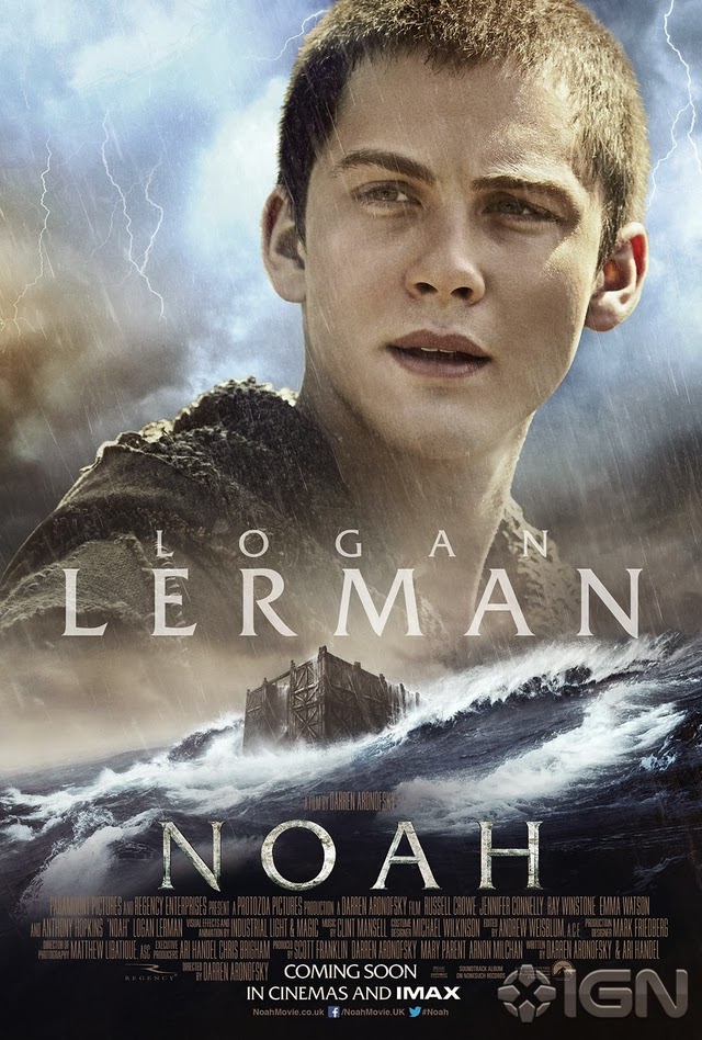 Logan Lerman in Noah
