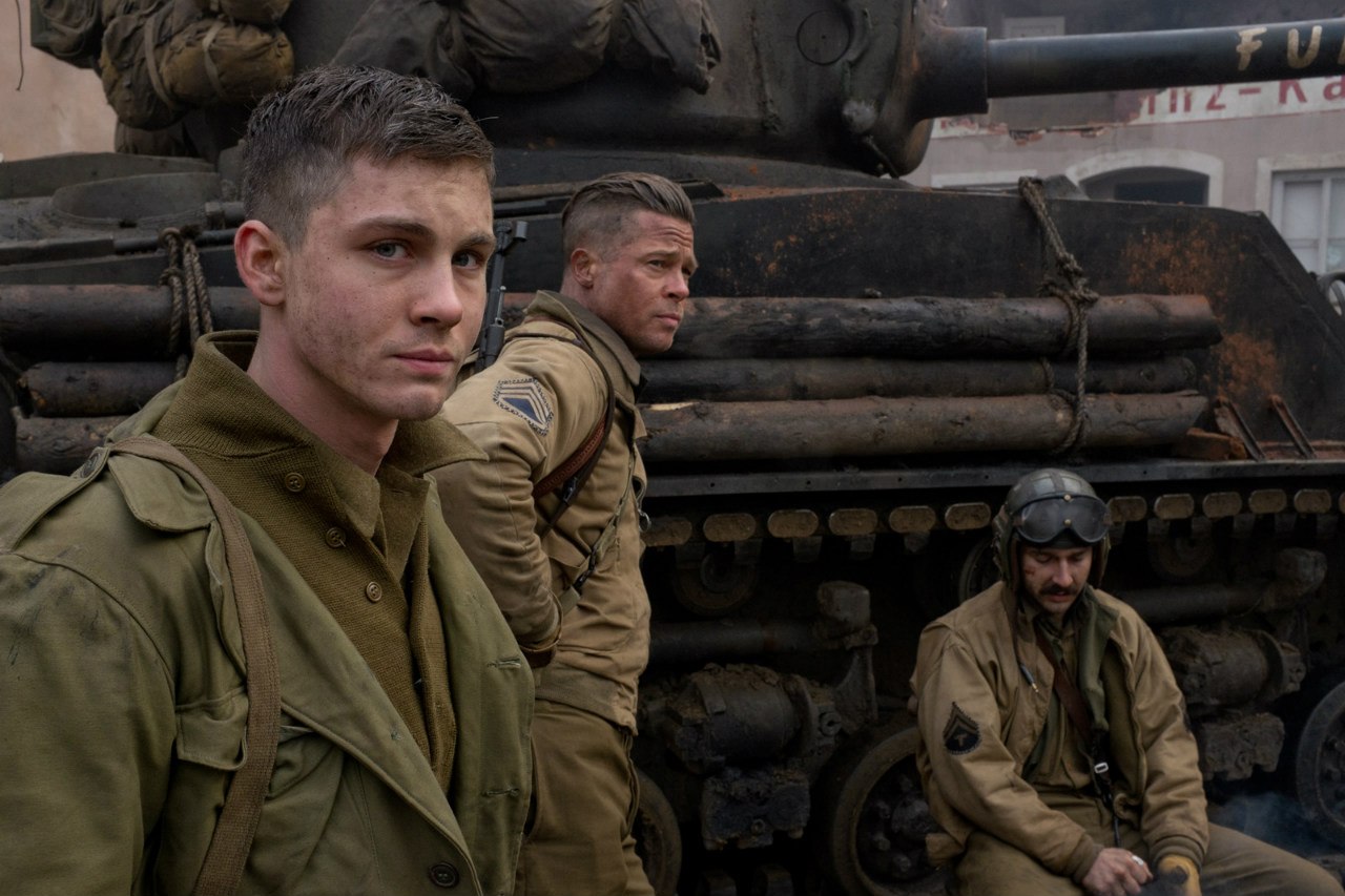 Logan Lerman in Fury