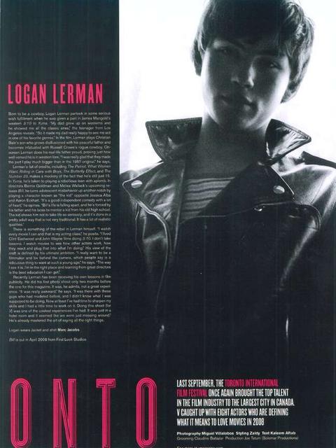 General photo of Logan Lerman