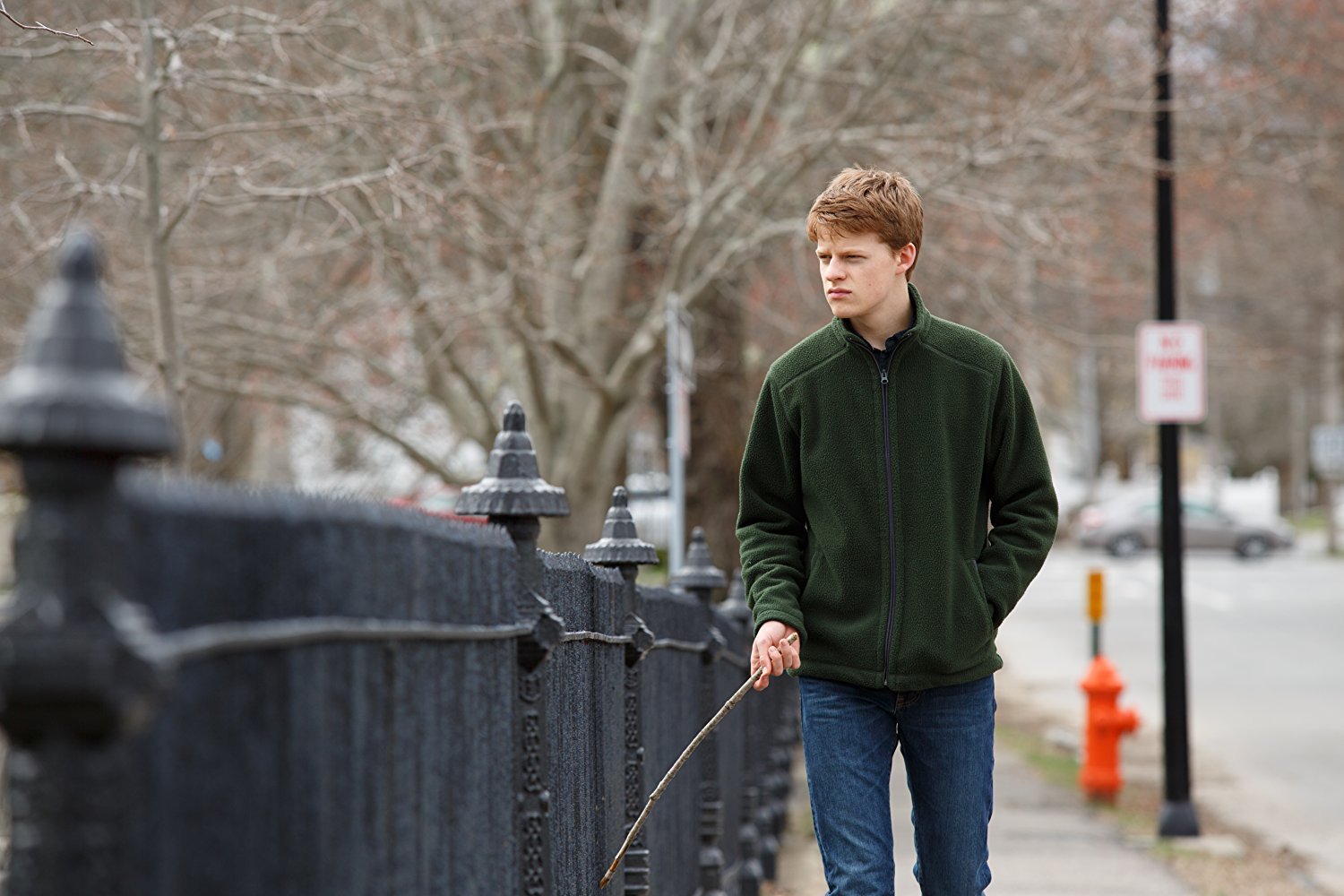 Lucas Hedges in Manchester by the Sea